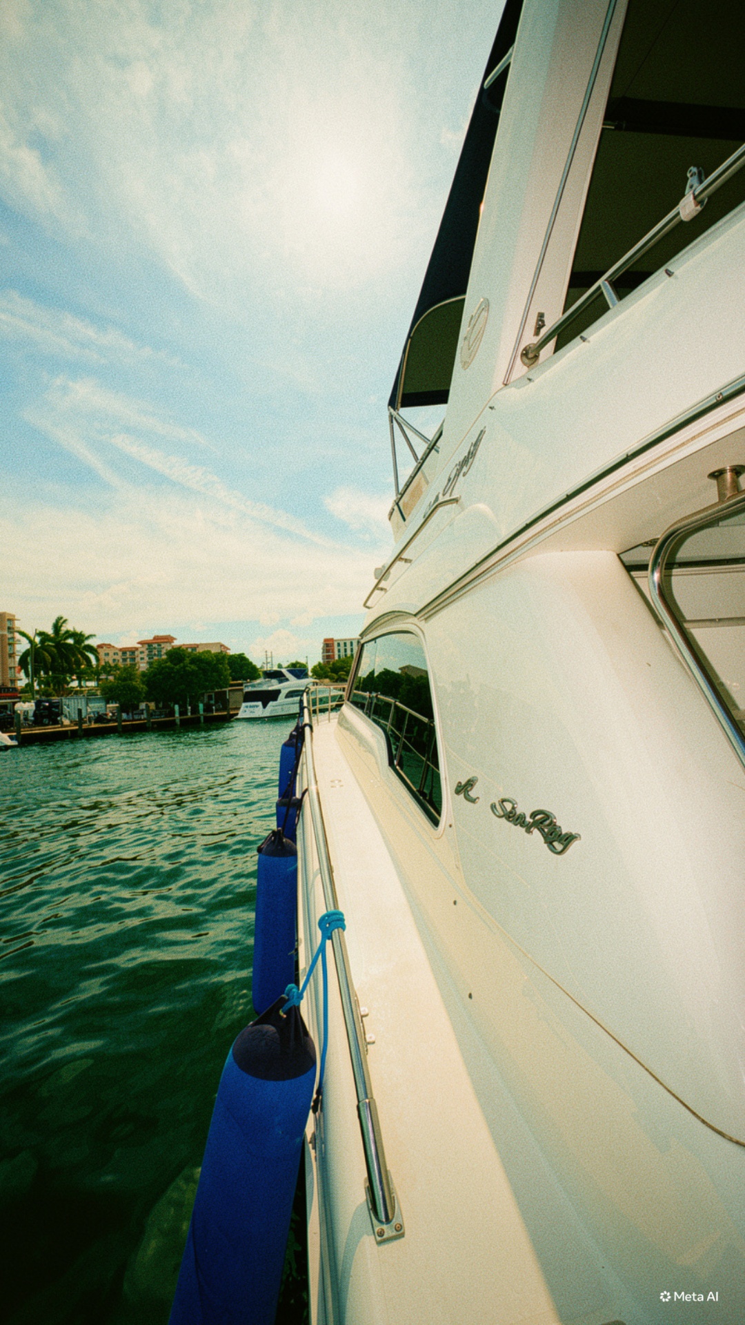 Sea Rey 50" Flybridge — 50 ft luxury yacht charter in Miami